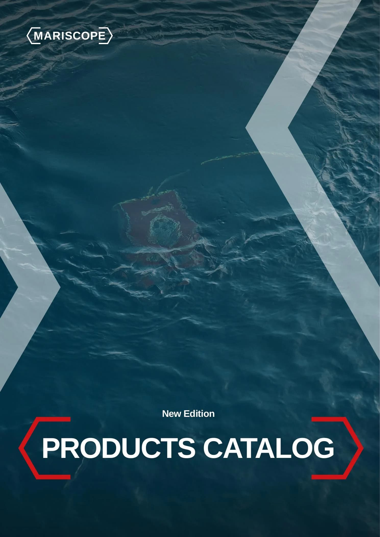 Copertina del catalogo generale prodotti Mariscope