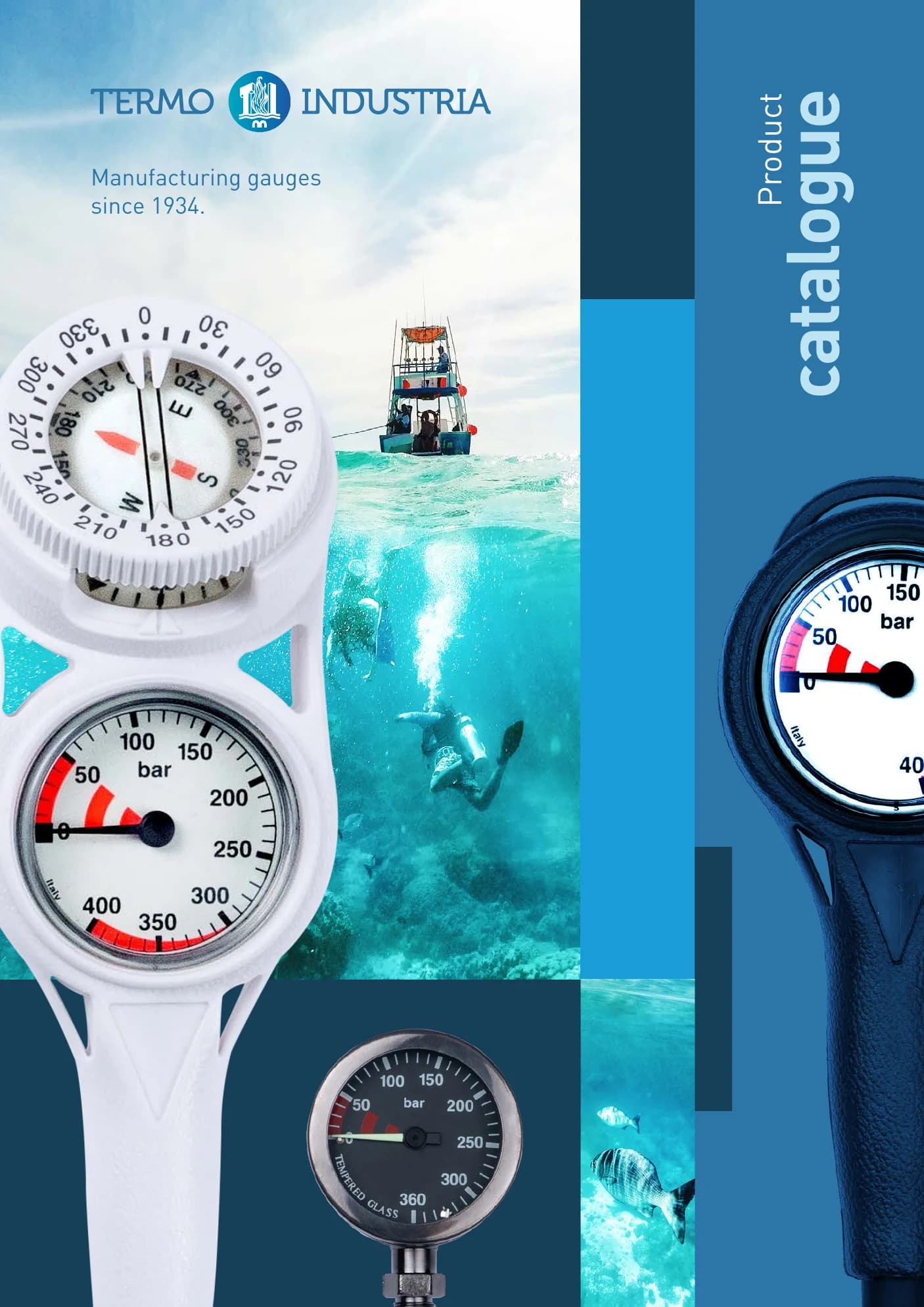 Copertina del catalogo prodotti Termo Industria